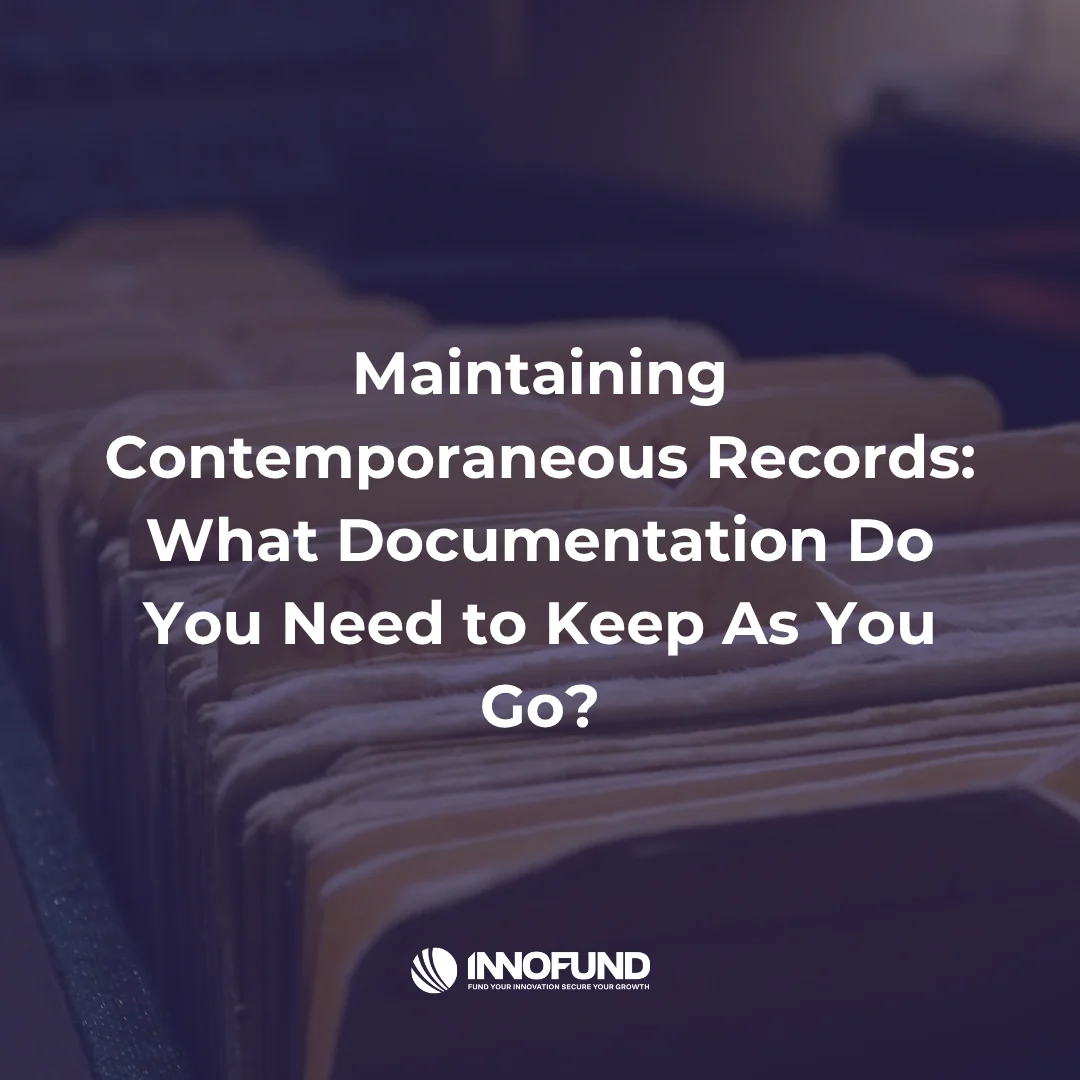 Maintaining contemporaneous records 1